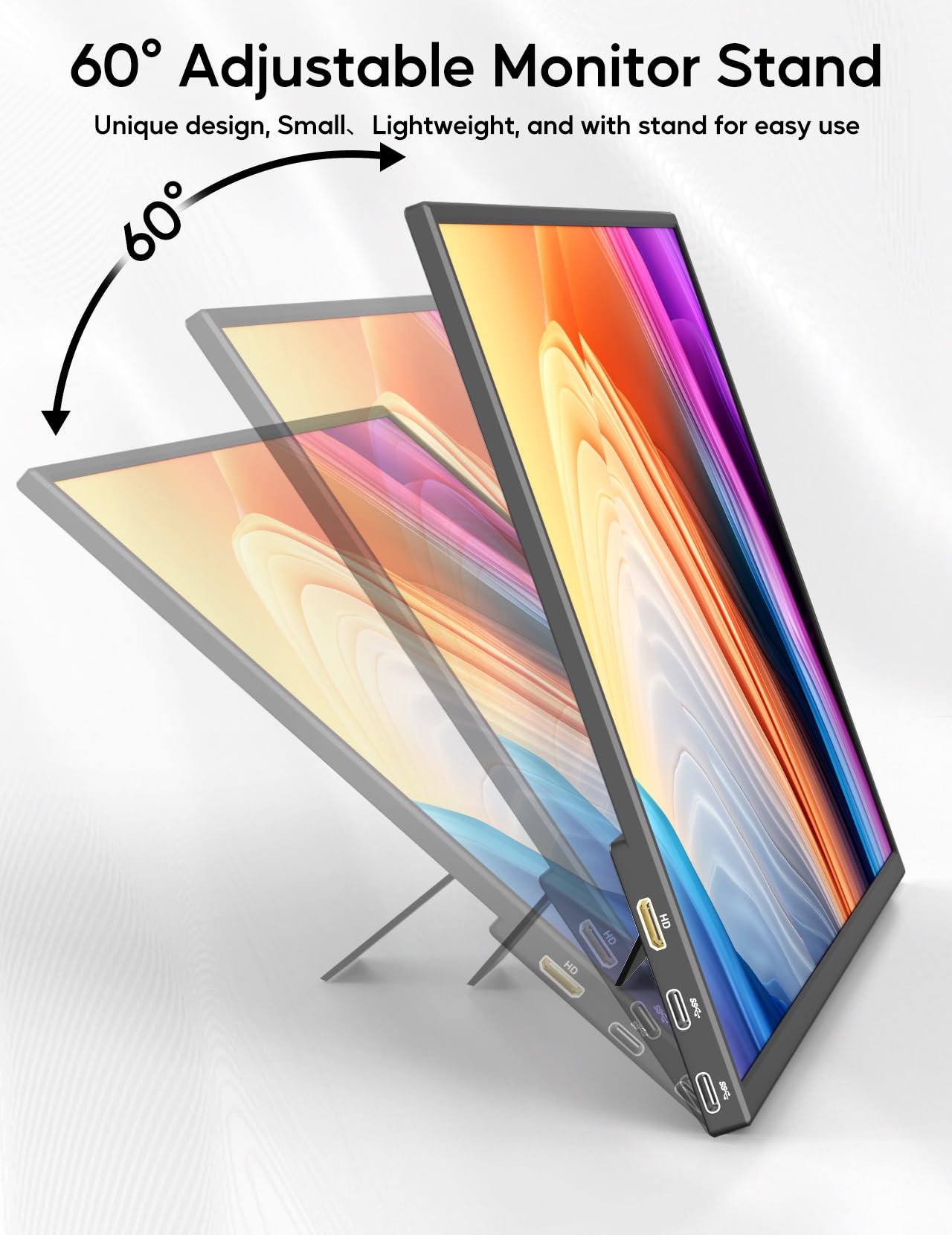 ディスプレイ・モニター本体 4K Portable Monitor Amazon.co.jp: 4K Portable Monitor 13.3